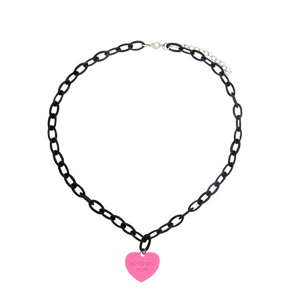 Γυναικείο κολιέ με αλυσίδα και καρδιά