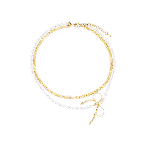 Γυναικείο κολιέ με πέρλες 