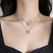Γυναικείο κολιέ με μενταγιόν - δύο μοντέλα