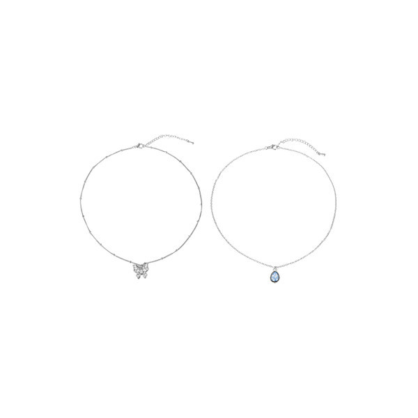 Γυναικείο κολιέ με μενταγιόν - δύο μοντέλα