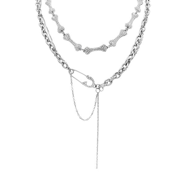 Novi model ženske ogrlice sa kamenčićima