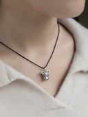 Γυναικείο κολιέ με μενταγιόν αρκούδας