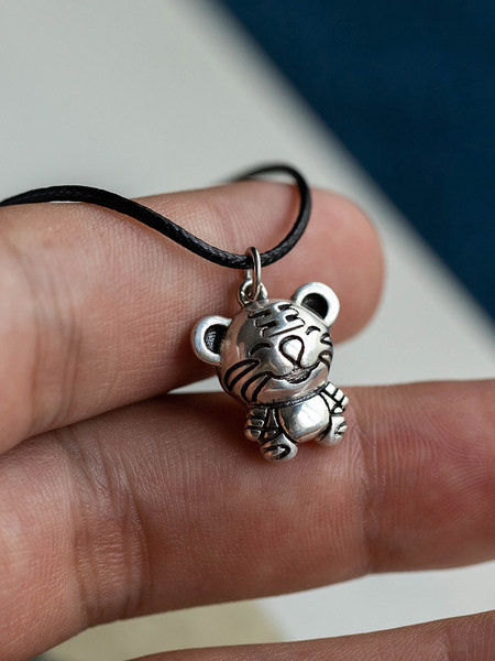Γυναικείο κολιέ με μενταγιόν αρκούδας