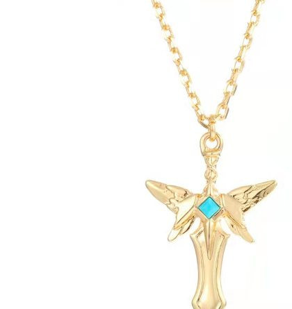 Γυναικείο κολιέ σε δύο χρώματα