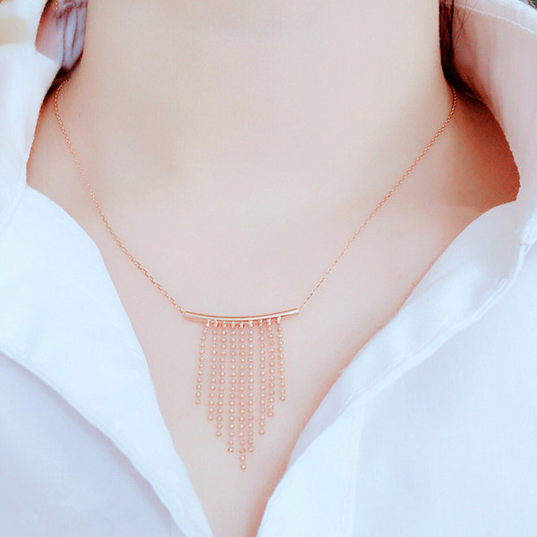 Γυναικείο μοντέρνο κολιέ νέο μοντέλο