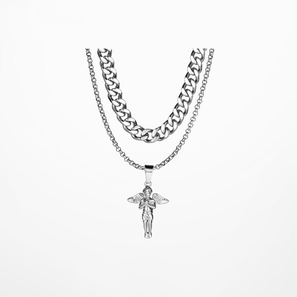 Dvoredno kopčanje s privjeskom