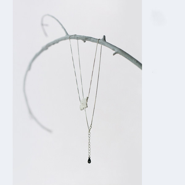 Γυναικείο casual κολιέ με διακόσμηση ελέφαντα