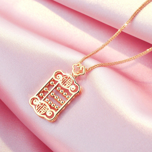 Νέο μοντέλο λεπτή γυναικεία αλυσίδα με μενταγιόν