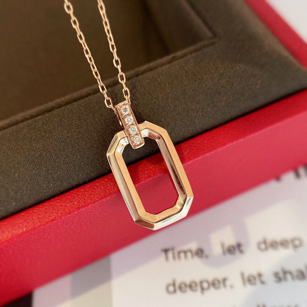 Γυναικείο λεπτό κολιέ με μενταγιόν και διακοσμητικές πέτρες