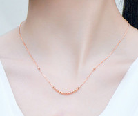 Νέο μοντέλο γυναικεία λεπτή αλυσίδα σε χρυσό χρώμα