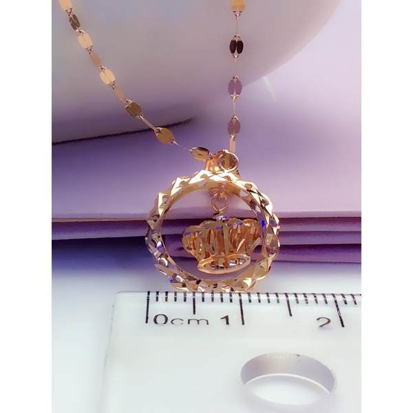 Stiilne kuldse tooniga naiste kaelakee