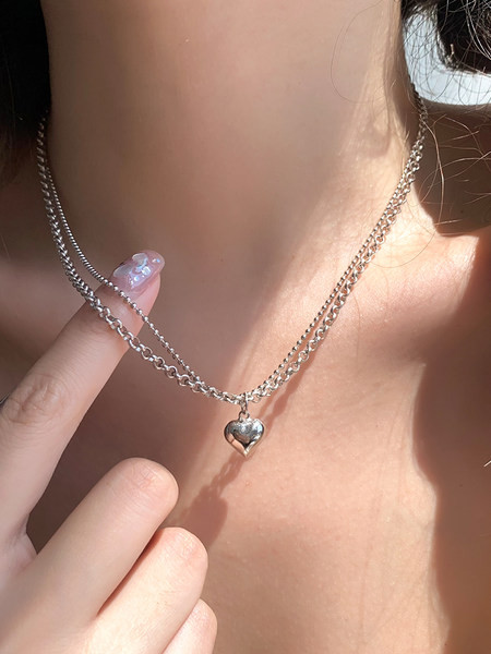 Naiste kaelakee südameripatsiga uus mudel