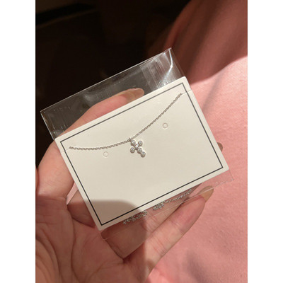 Λεπτό κολιέ με μενταγιόν και διακοσμητικές πέτρες για γυναίκες