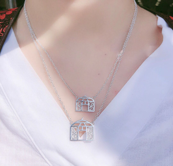 Γυναικείο καθημερινό κολιέ με μενταγιόν