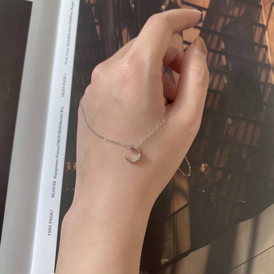 Μοντέρνα γυναικεία αλυσίδα με μενταγιόν - χρυσό και ασημί χρώμα