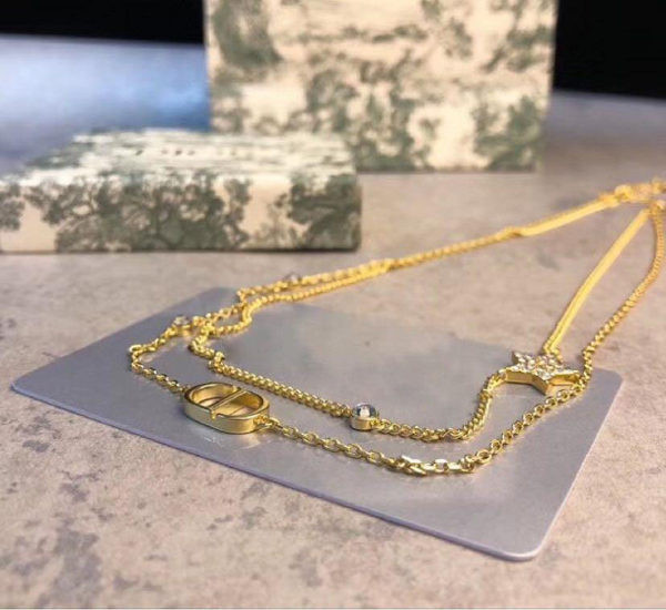 Χρυσό κολιέ με πέτρες