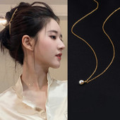 Õrn pärliripatsiga kaelakee