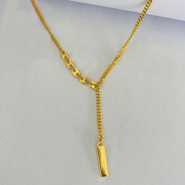 Χρυσό χρώμα κολιέ για γυναίκες