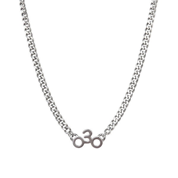 Γυναικείο κολιέ σε ασημί χρώμα