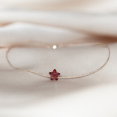 Γυναικείο βραχιόλι με μενταγιόν με αστέρι