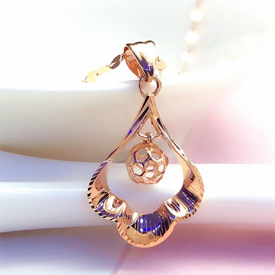 Γυναικείο χρυσό  χρώμα κολιέ με χρωματιστές διακοσμητικές πέτρες