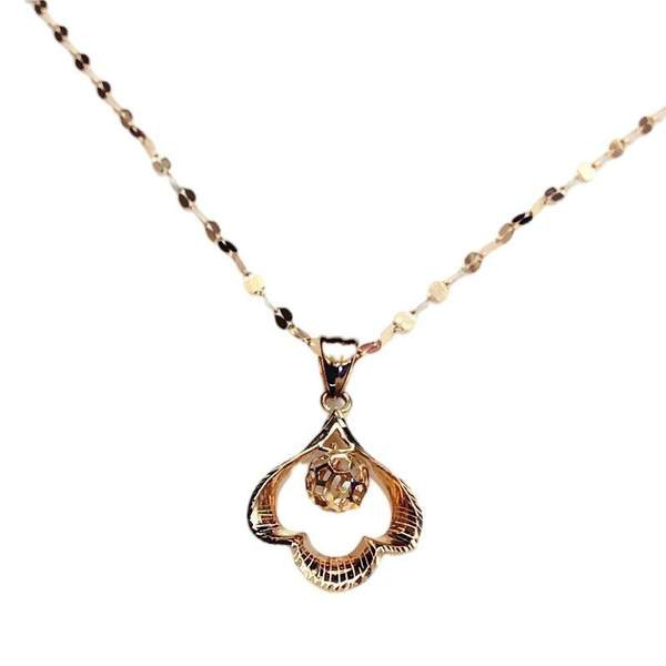 Γυναικείο χρυσό  χρώμα κολιέ με χρωματιστές διακοσμητικές πέτρες