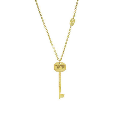 Γυναικείο κολιέ με μενταγιόν κλειδί