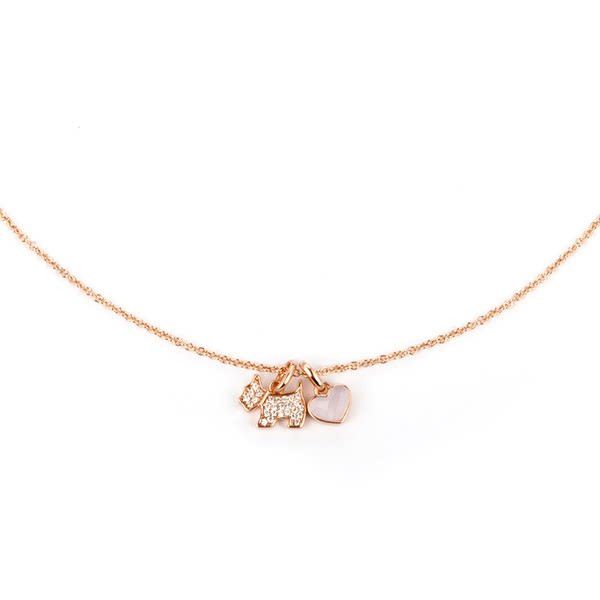 Γυναικείο κολιέ με μενταγιόν και πέτρες