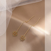 Νέο μοντέλο γυναικεία κρεμαστά σκουλαρίκια με πέτρες