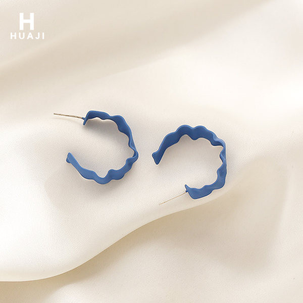 Moodsad sinist värvi naiste kõrvarõngad tüüpi sõrmused