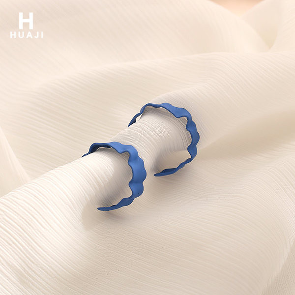 Moodsad sinist värvi naiste kõrvarõngad tüüpi sõrmused