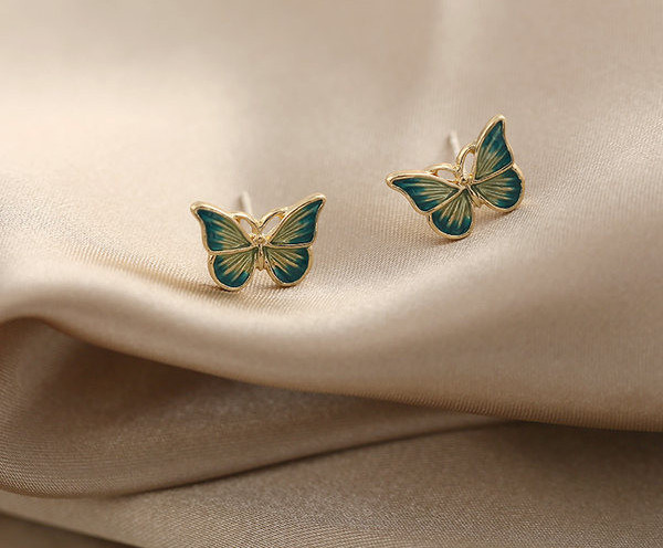 Ženske naušnice u obliku leptira