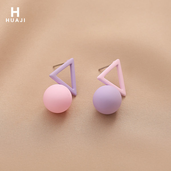 Дамски ежедневни обеци - в два цвята