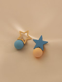 Naiste sinised kõrvarõngad