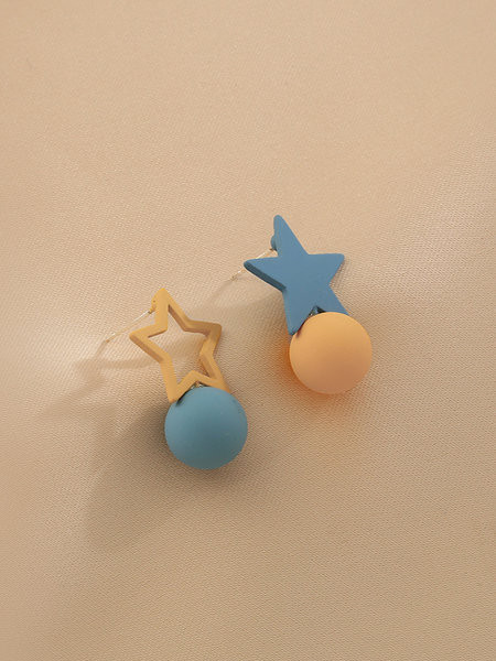 Naiste sinised kõrvarõngad