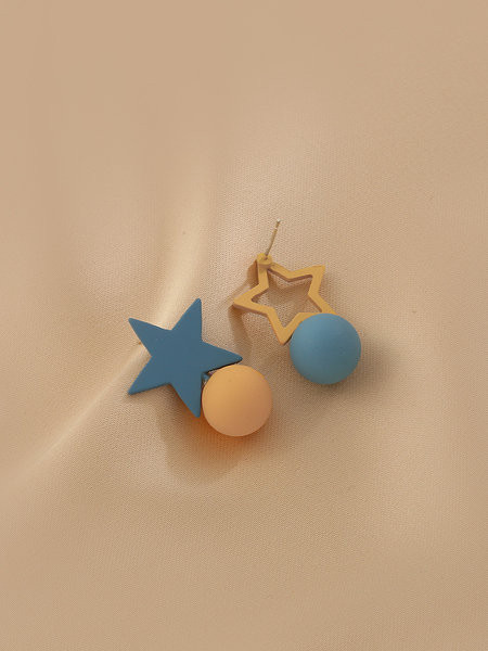 Naiste sinised kõrvarõngad