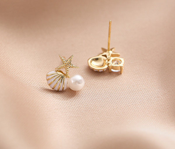 Ženske naušnice sa kamenčićima u više boja