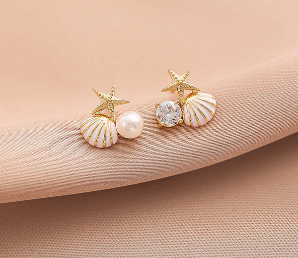 Ženske naušnice sa kamenčićima u više boja