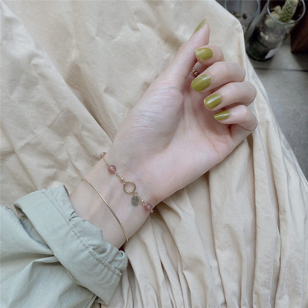 Καθημερινό γυναικείο βραχιόλι με πέτρες