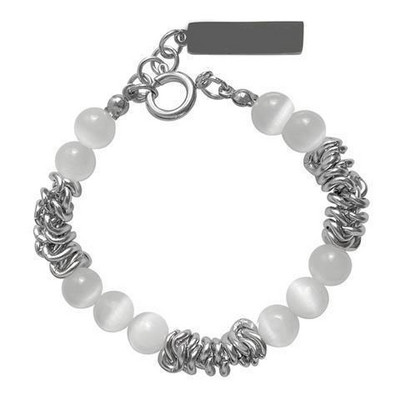 Γυναικείο μοντέρνο βραχιόλι με πέρλες