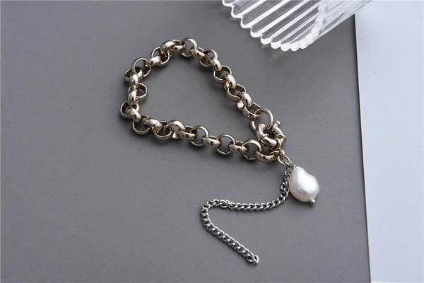 Καθημερινό γυναικείο βραχιόλι με πέρλα