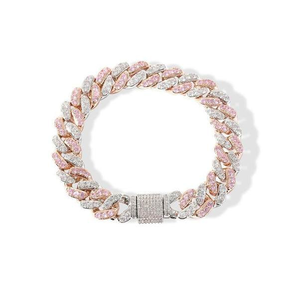 Massiivne dekoratiivkividega käevõru