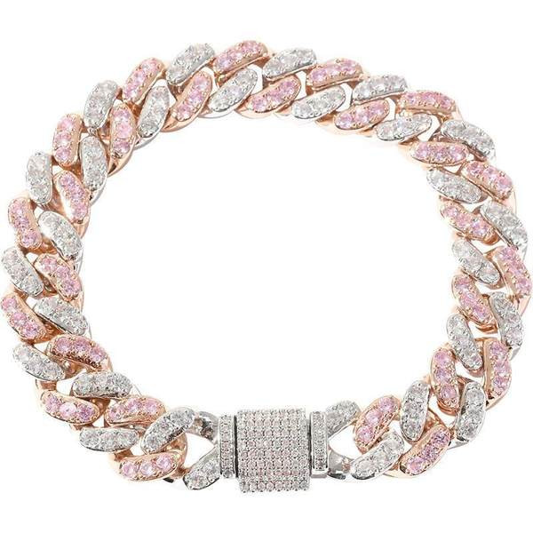 Massiivne dekoratiivkividega käevõru