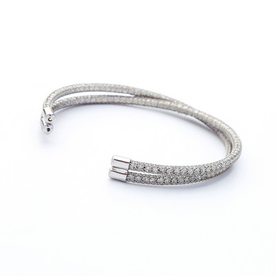 Νέο μοντέλο γυναικείο βραχιόλι με πέτρες σε χρυσό και ασημί χρώμα