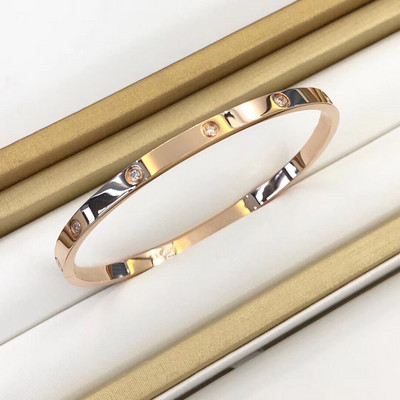 Μοντέρνο γυναικείο βολβό τύπου βραχιόλι - χρυσό και ασημί χρώμα