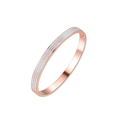 Naiste käevõru kolb dekoratiivkividega - kaks värvi