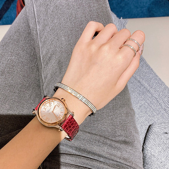 Naiste käevõru kolb dekoratiivkividega - kaks värvi