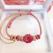 Γυναικείο υφασμάτινο βραχιόλι - διαφορετικά χρώματα