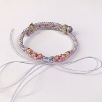 Γυναικείο υφασμάτινο βραχιόλι - διαφορετικά χρώματα