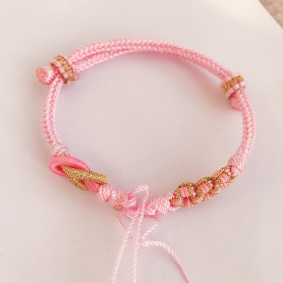 Γυναικείο υφασμάτινο βραχιόλι - διαφορετικά χρώματα